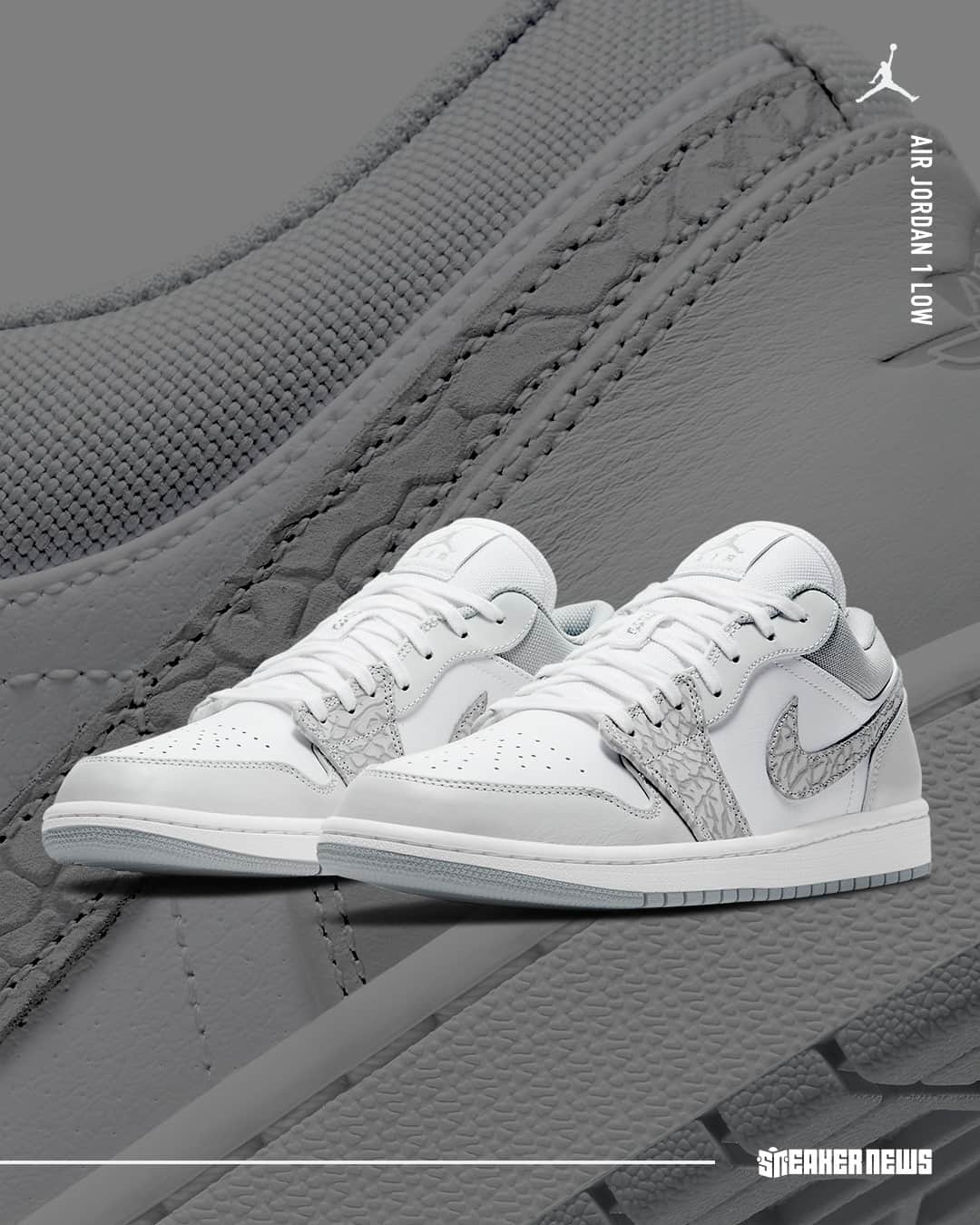 Sneaker Newsさんのインスタグラム写真 - (Sneaker NewsInstagram)「The Air Jordan 1 Low "Elephant Print" is scheduled to release on SNKRS EU/UK on March 6th. These need to hit  the states soon! Hit the link in our bio for a refresher.」2月27日 12時00分 - sneakernews