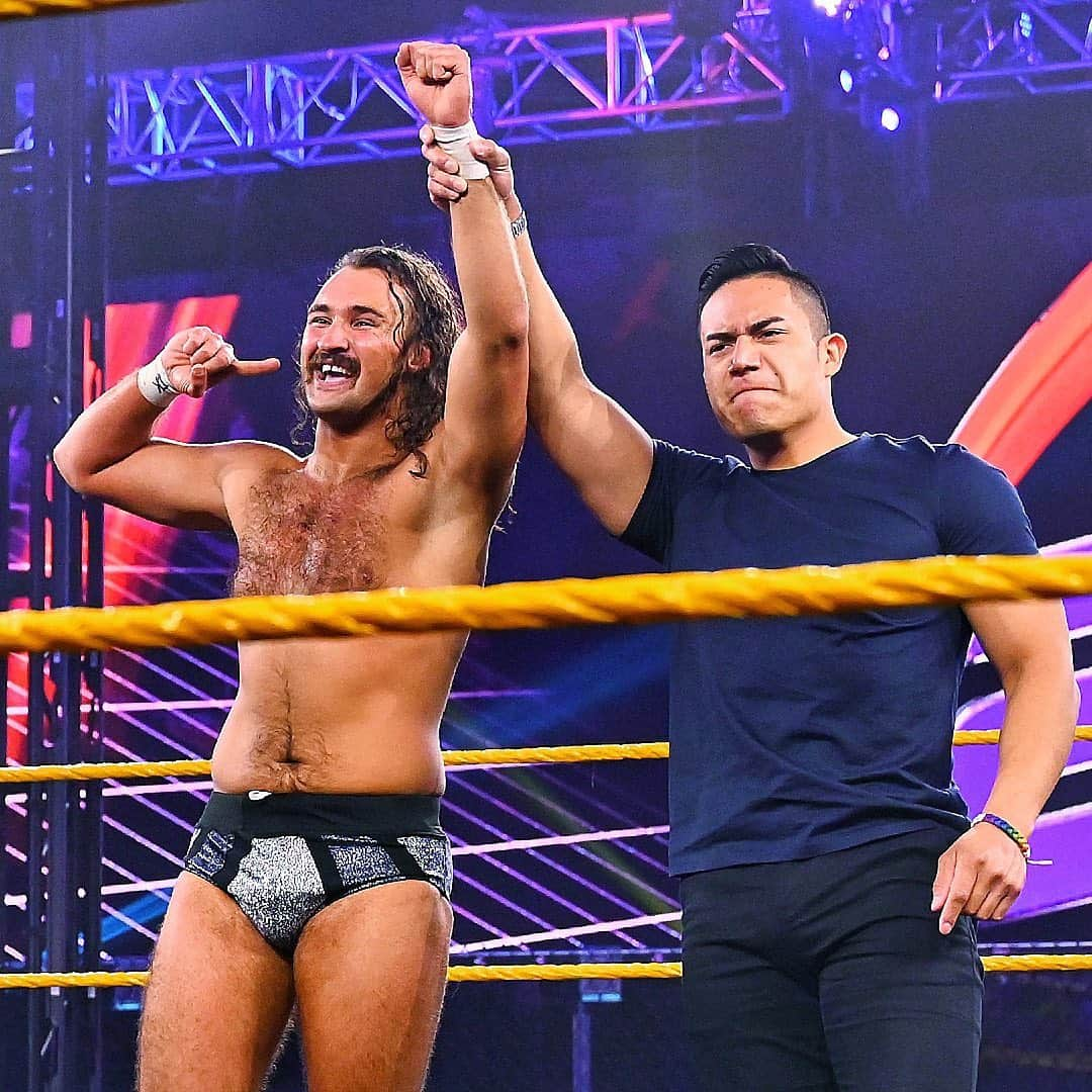 WWEさんのインスタグラム写真 - (WWEInstagram)「@augustgreywwe gets his revenge on @tonynese & @ariyadaivari with the help of @iamjakeatlas! #205Live」2月27日 12時27分 - wwe