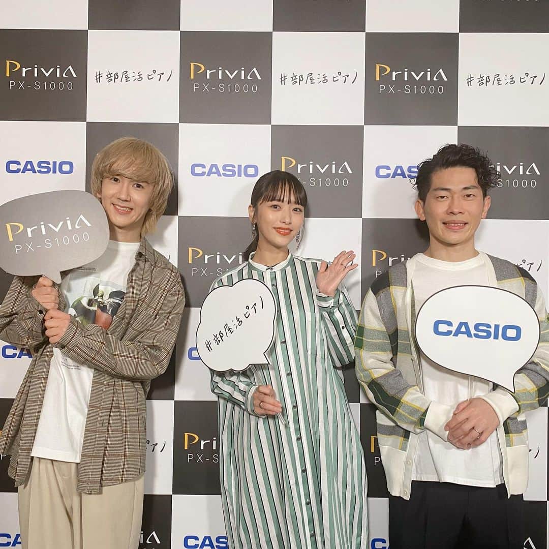 近藤千尋さんのインスタグラム写真 - (近藤千尋Instagram)「おはようございます☀🥰 先日の　@casio_music_japan  のイベントありがとうございました😍🎹 コラボメニューのドリンクも 可愛かった~☕️✨🌸  今日は朝からまるっと！サタデー📺 なのでTBSへ。。☺️✨ 早起きした皆さん、是非 見てくださいね🥰」2月27日 3時50分 - chipichan.1215