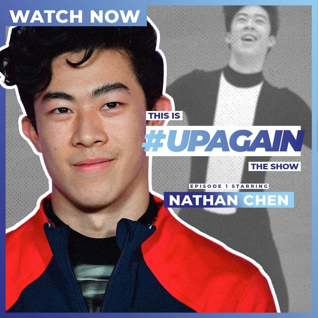 ISUグランプリシリーズのインスタグラム：「🤩 The #UpAgain Show: Episode 1 🤩   And we’re off! We’re delighted to bring you the first ever episode of The #UpAgain Show, starring the incredible Nathan Chen. 🙌   Sit back, relax and enjoy as the two-time World Champion answers those all-important questions…   What’s it like to be a World Champion? How do you get #UpAgain? Which sports star would you like to be for a day? 👀 🎾   It’s Nathan Chen like you’ve never seen him before!  Hit the link in our bio to watch. 👆」