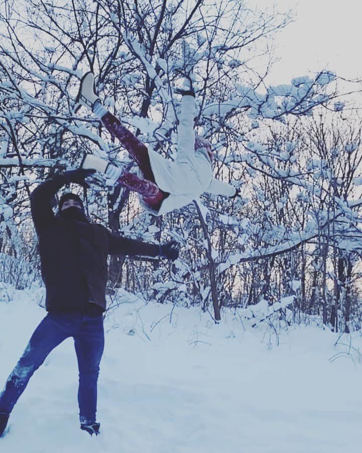 石井杏奈のインスタグラム：「Have a good weekend🤗☃️✨」