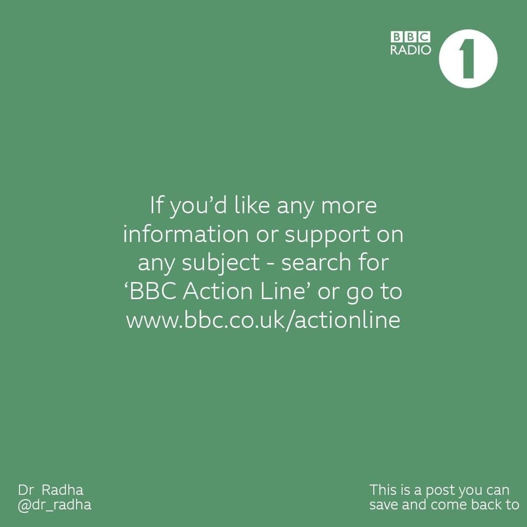 BBC Radioさんのインスタグラム写真 - (BBC RadioInstagram)「These words from @dr_radha may be the thing you need to hear right now 💚⁣⁣ ⁣⁣ You can search for 'Life Hacks - Lockdown Wellbeing' on @bbcsounds to listen to a range of different episodes with Dr Radha, @vicknhope and @katiethistleton ⁣⁣⁣ ⁣⁣⁣ And search for BBC Action Line for information and support should you want it」2月27日 5時00分 - bbcradio1