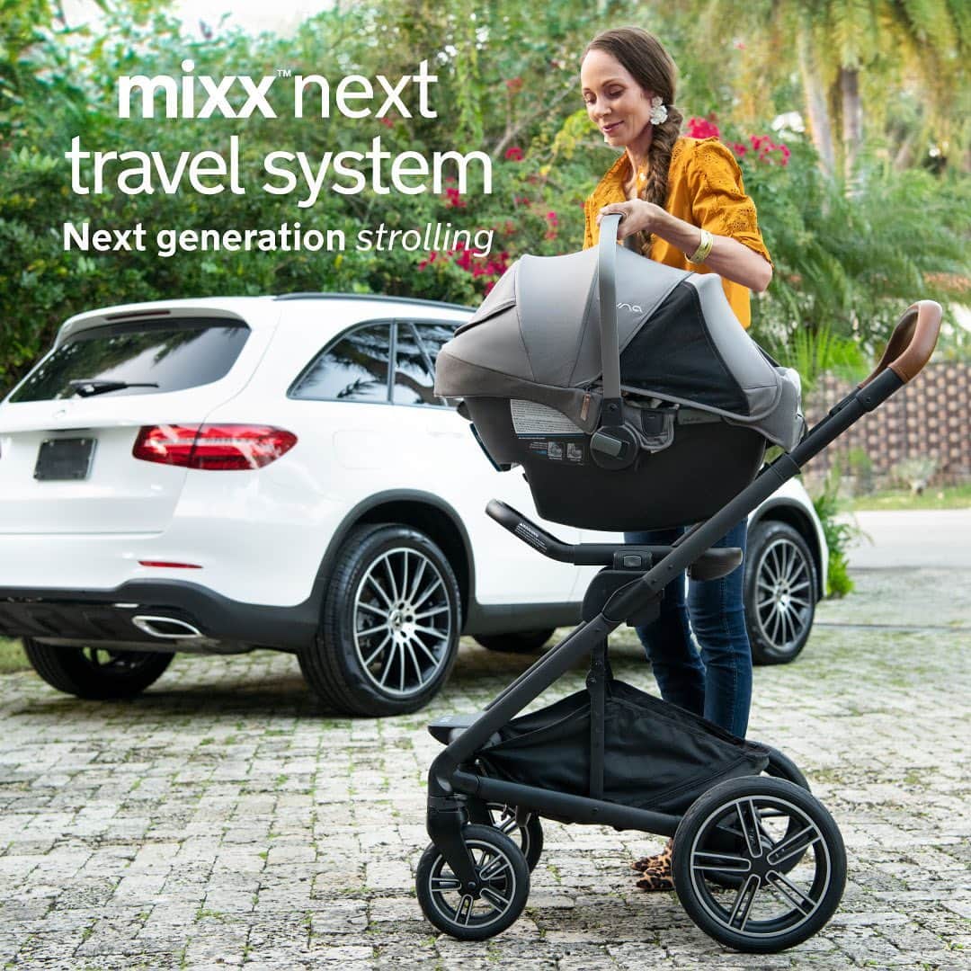nunaのインスタグラム：「Pack up and go anywhere with the ✨new✨ MIXX next + PIPA rx travel system! 👉 Swipe through to get a closer look at this perfect pair!」
