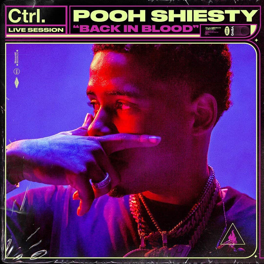 のインスタグラム：「Tennessee's very own @poohshiesty brought his southern swagger with his Ctrl. performances of "Back in Blood" and "Guard Up." With his gritty lyrics, he's sure to be the souths newest big name 🔊 ⠀⠀⠀⠀⠀⠀⠀⠀⠀ ▶️[Link in bio] #PoohShiesty #BackinBlood #GuardUp」