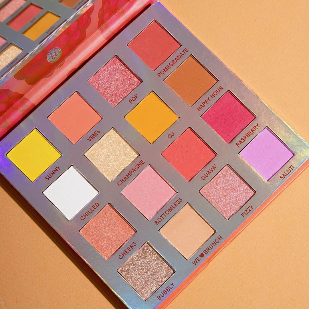 BH Cosmeticsのインスタグラム：「Friday... we'll drink to that 😉#WeekendVibes #bhcosmetics  🥂: Mimosa - 16 Color Shadow Palette」