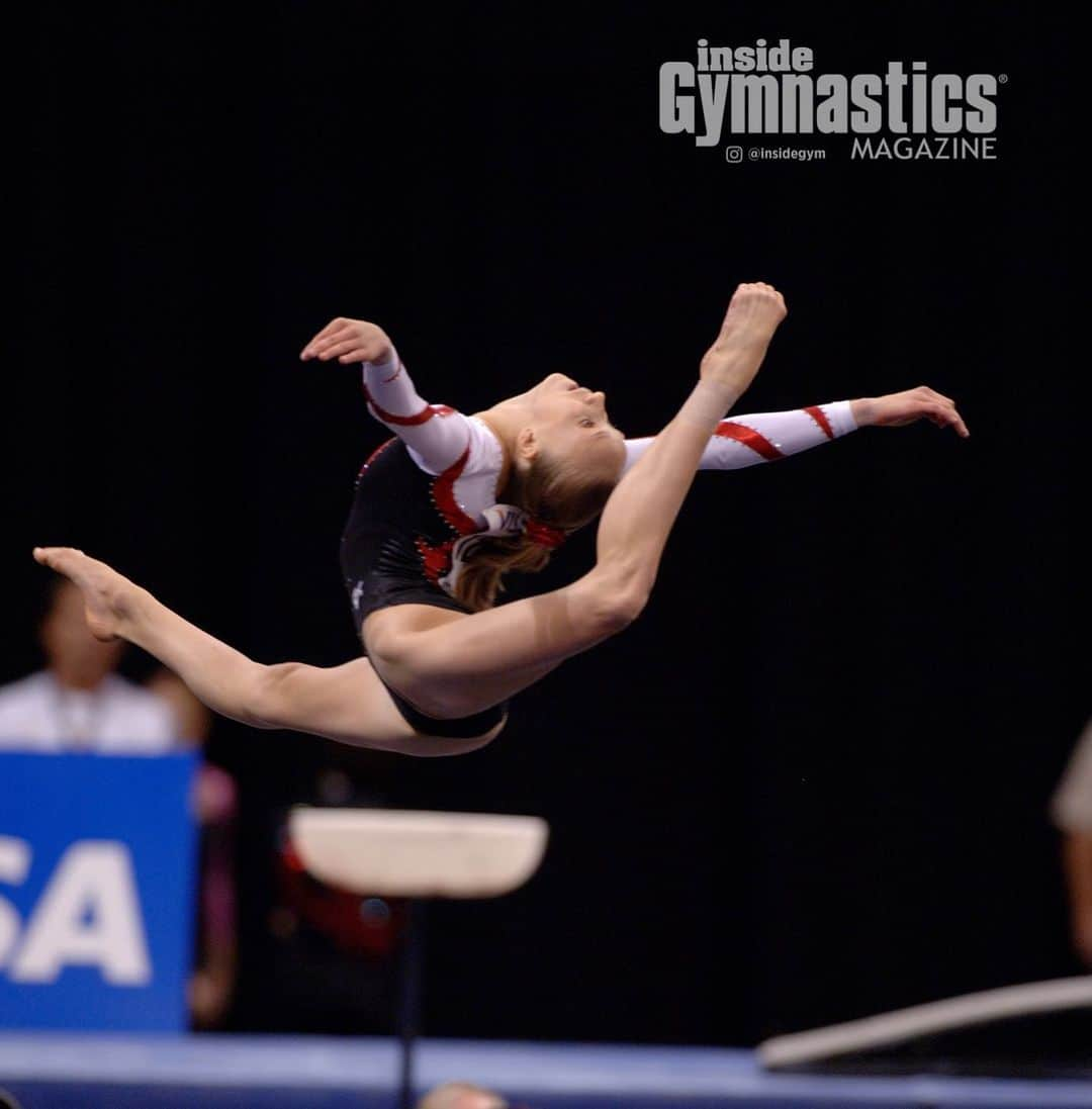 Inside Gymnasticsさんのインスタグラム写真 - (Inside GymnasticsInstagram)「In honor of Nastia Liukin Cup, a flashback Friday photo of the always elegant Ms. Liukin herself!」2月27日 5時51分 - insidegym