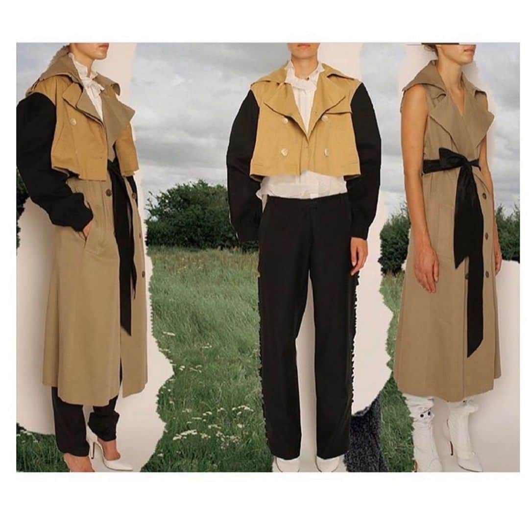 プリーンのインスタグラム：「The 3 in one trench is now in stock on our website. Link in biog .」