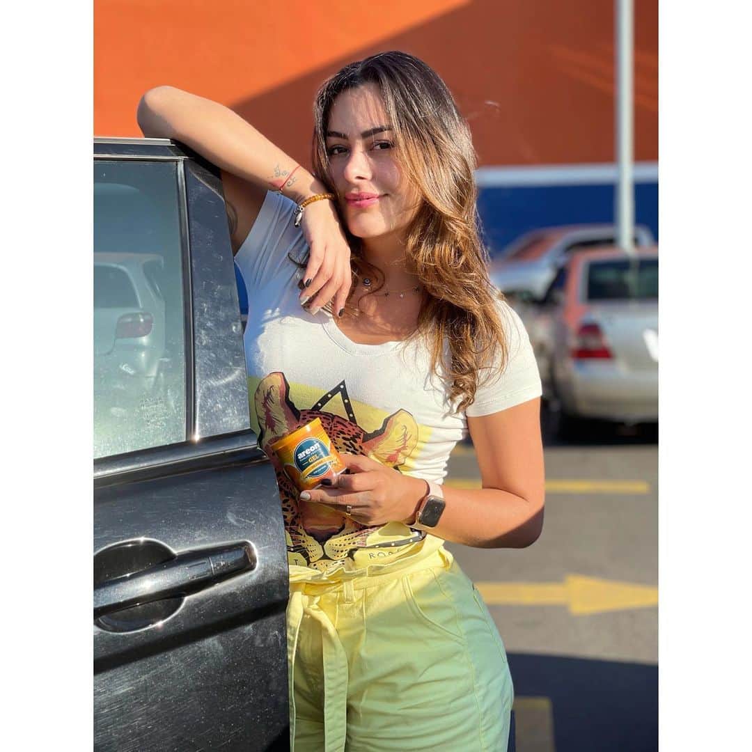 のインスタグラム：「✨✨ Una tarde brillante, con olor a #orange ✨✨🍊  No saben lo que me gusta este perfume #gel para auto 🚘  Al abrir mi vehículo, 🥰 me encanta 🥰  A aquien mas les gusta que su vehículo tenga un rico aroma...?  Me cuentan les leo...?    Y lo compre se @autocentroespin_mcal」