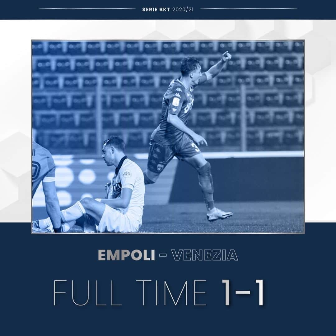 エンポリFCさんのインスタグラム写真 - (エンポリFCInstagram)「Tra Empoli e Venezia si chiude 1-1: ospiti avanti con Mazzocchi, pari azzurro di Haas #EMPVEN」2月27日 6時53分 - empoli_fc_official