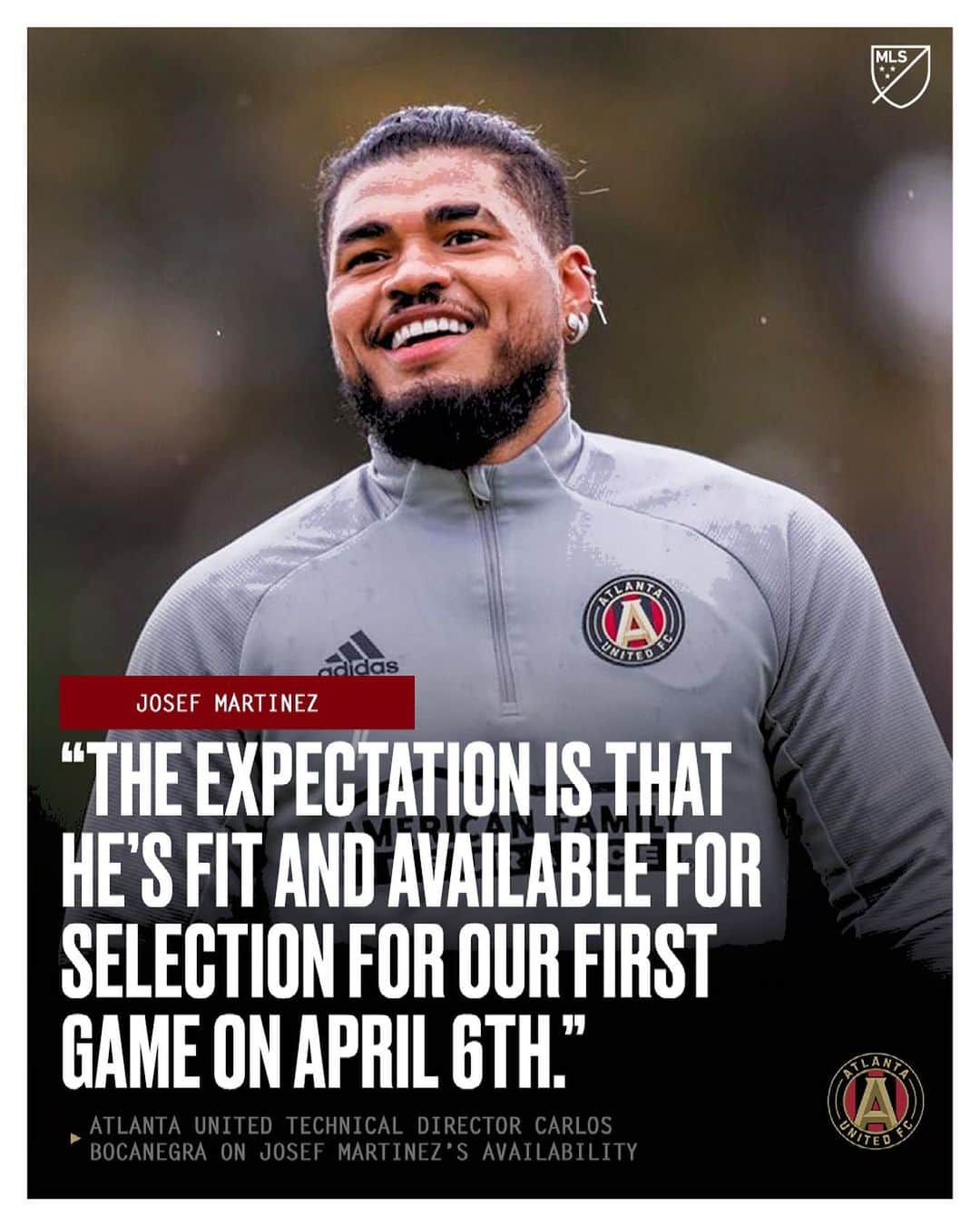 Major League Soccerのインスタグラム：「Return of the king. 😡」