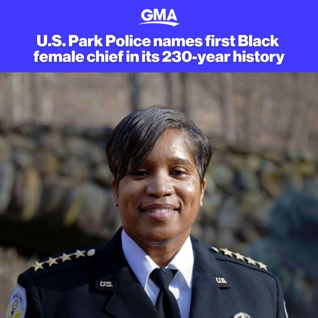 Good Morning Americaさんのインスタグラム写真 - (Good Morning AmericaInstagram)「Pamela A. Smith has been named as the first Black woman to lead the U.S. Park Police in the agency's 230-year history. Smith, a 23-year veteran of the Park Police, officially takes over on Sunday.⁠ ⁠ LINK IN BIO for more.」2月27日 7時09分 - goodmorningamerica
