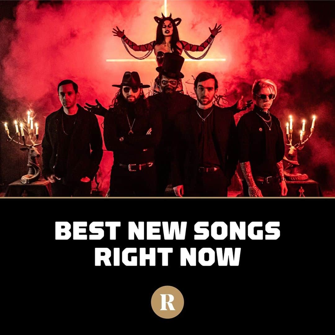 Revolverのインスタグラム：「NOLA metal crew @CaneHill served up "God Is the Enemy," the third and final piece of their 'Krewe De La Morte: Volume One' EP, this week — and it crushes. ⚜️ Hear it, along with more of the "Best New Songs Right Now," via our Spotify playlist, link in bio.」