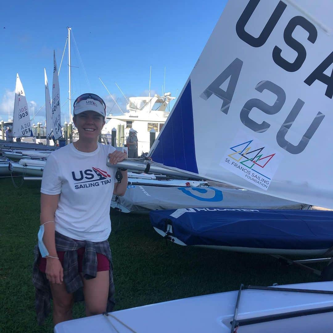 ペイジュ・レイリーさんのインスタグラム写真 - (ペイジュ・レイリーInstagram)「4 races with a 5,5,2,2...finals start tomorrow. Big shoutout to #stfrancissailingfoundation for all their help and support over the years! None of this would be possible without you!  • • • #stfrancissailingfoundation #stfyc #friday #racing #sail #competition」2月27日 7時36分 - paigeraileysailor