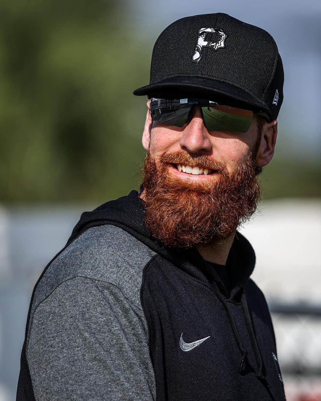ピッツバーグ・パイレーツのインスタグラム：「It’s February 26th and we already have a photo of Colin Moran smiling‼️」