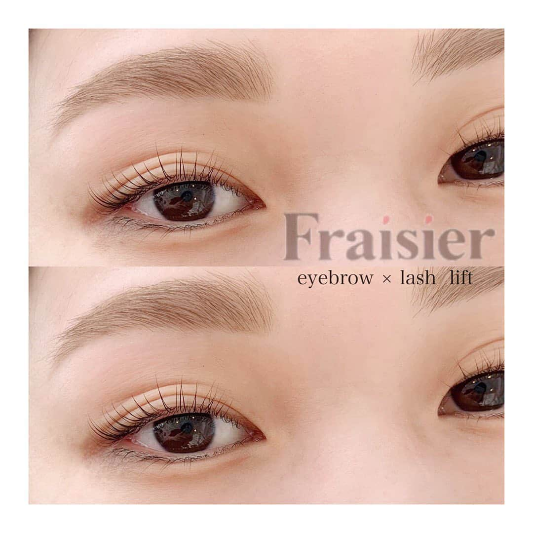 フレジエさんのインスタグラム写真 - (フレジエInstagram)「eyebrow ×  lash lift✨ . . 希望のカール、眉毛のデザインが ございましたら、お気軽に ご相談くださいませ🙋‍♀️♡ . .  担当 : Reine 渡部（@yu.____ka） #fraisier_yu_eyelash  ーーーーーーーーーーーーーーーー #fraisier_eyelash #hair#eyelash#eyebrow#parisienne#マツエク池袋#池袋西口#学割#まつげエクステ#マツエク#まつげパーマ#まつ毛パーマ#パリジェンヌ#パリジェンヌラッシュリフト#パリジェンヌラッシュ#眉毛#眉#アイブロウ#フラットラッシュ#パーマ#カラーエクステ#抜け感#ブライダルまつげ#ラッシュアディクト#アップワード#アイリスト#アイブロウリスト#パルフェカール」2月27日 9時43分 - __belle.journee__