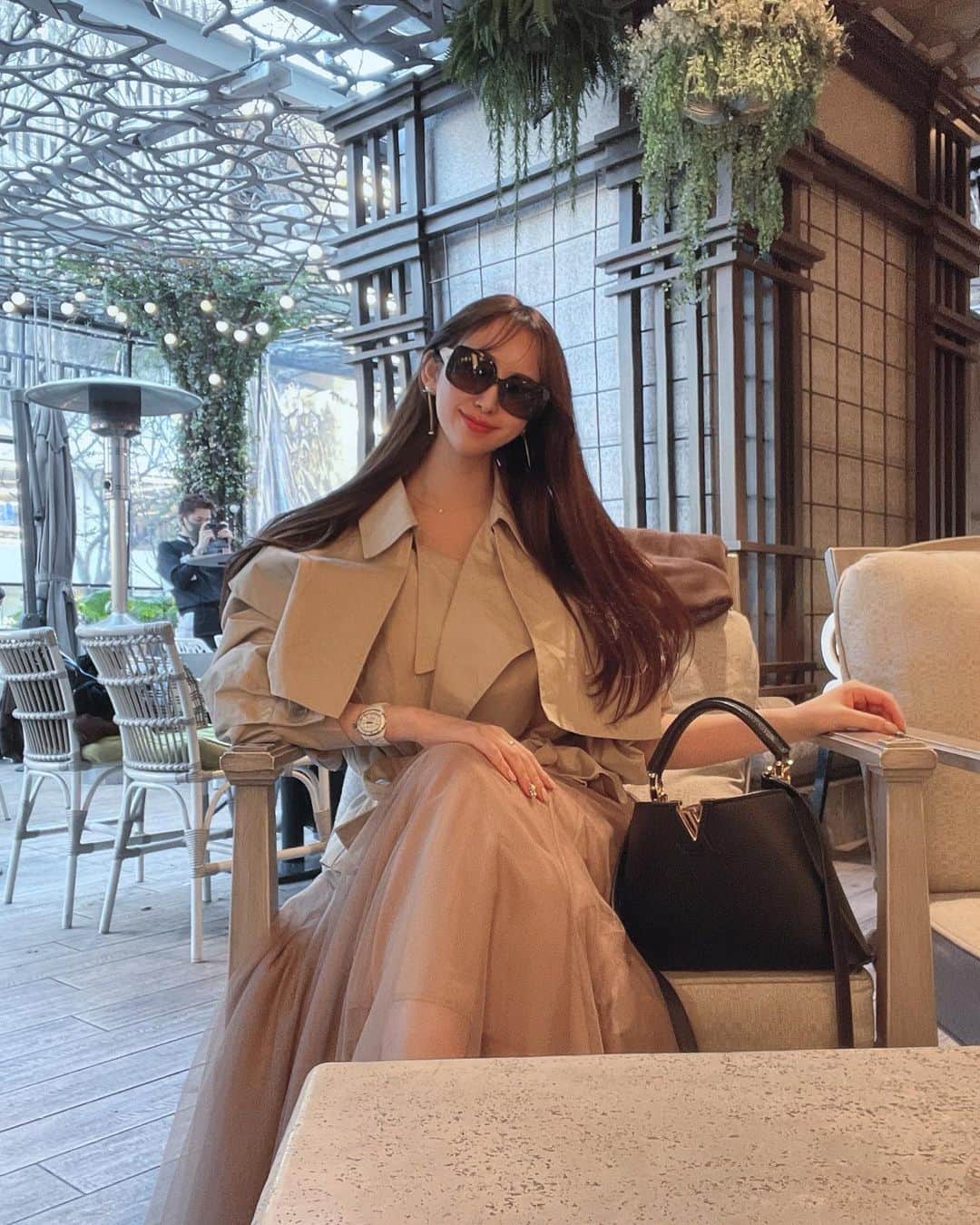 natsu_772のインスタグラム：「𝓢𝓪𝓽𝓾𝓻𝓭𝓪𝔂🕊✴︎  春はヌーディーなカラーが 着たくなる💗🧥  最近気温があたたかいと思ってて 今日薄着してたら めっちゃ夜寒くて泣きそう🥲笑  ... #ootd#コーディネート#トレンチ #トレンチコート#トレンチコーデ #128pm# #오오티디#데일리룩#아웃핏#데일리패션 #옷스타그램#패션#패피#패션스타그램 #오늘뭐입지#코디스타그램」