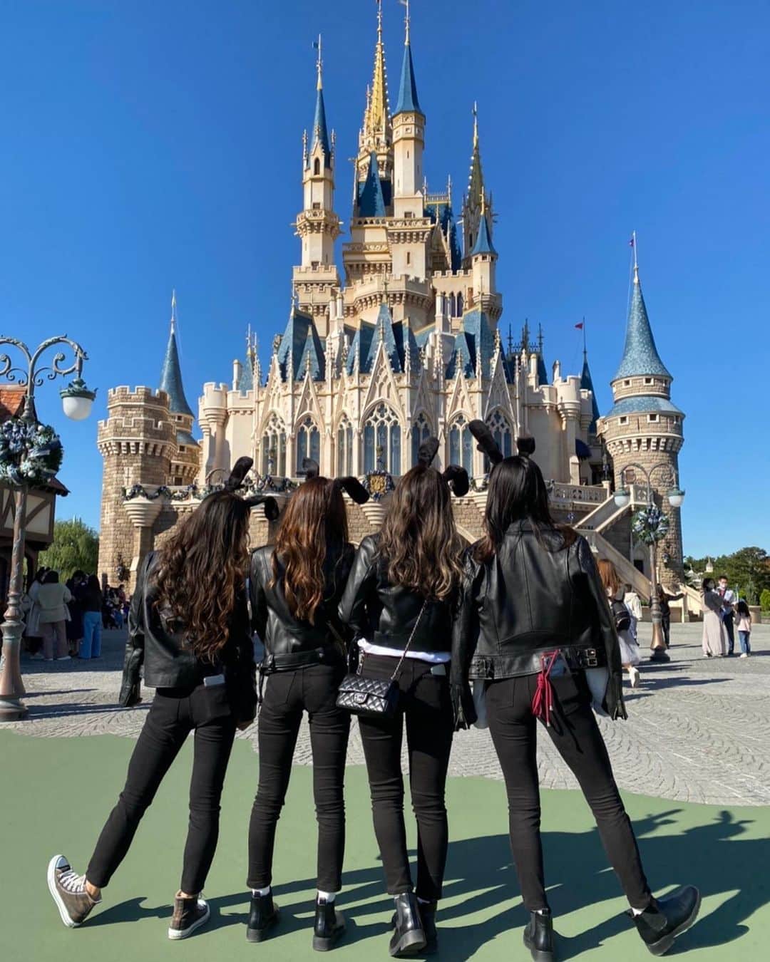 鷲巣綾乃のインスタグラム：「. . . . いつかの🐭🤍🏰 . . . #ディズニーランド #TDL」