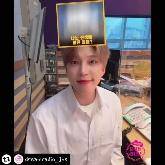 U-KISS（ユーキス）のインスタグラム：「[#수현] 💫꿈꾸는 라디오💫 ⠀ OPPA의 닮은 꼴은 뭘~까요?  무해뽀짝한 OPPA와 만나고 싶다면!! 오늘 저녁 8시 꿈꾸라로 컴온컴온~🎶 ⠀ ⠀ #MBC #라디오 #MBC라디오 #FM4U #전효성  #꿈꾸는라디오 #꿈꾸라 #전효성의꿈꾸는라디오 #유키스 #ukiss #수현 #수현OPPA (#리그램 - @dreamradio_jhs by @get_regrammer)」