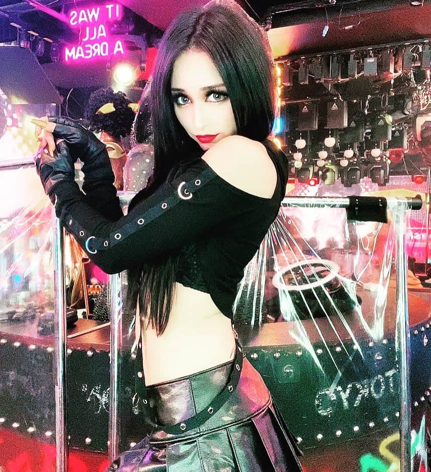 Miyabiのインスタグラム：「おこん❤️  どもマリリンマンソンです ゴシック好きだなぁー ゴスロリしてみたい❤️  #ロック　#ゴシック」