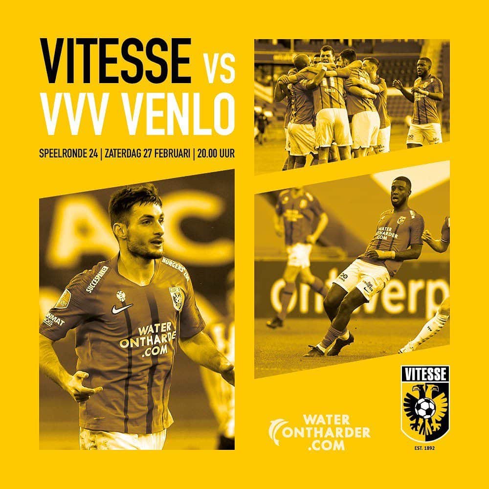 フィテッセさんのインスタグラム写真 - (フィテッセInstagram)「MATCHDAY!   Tijd voor revanche ⚔️  #Vitesse #vitvvv #WijVoorJullieJullieVoorOns」2月27日 16時37分 - mijnvitesse