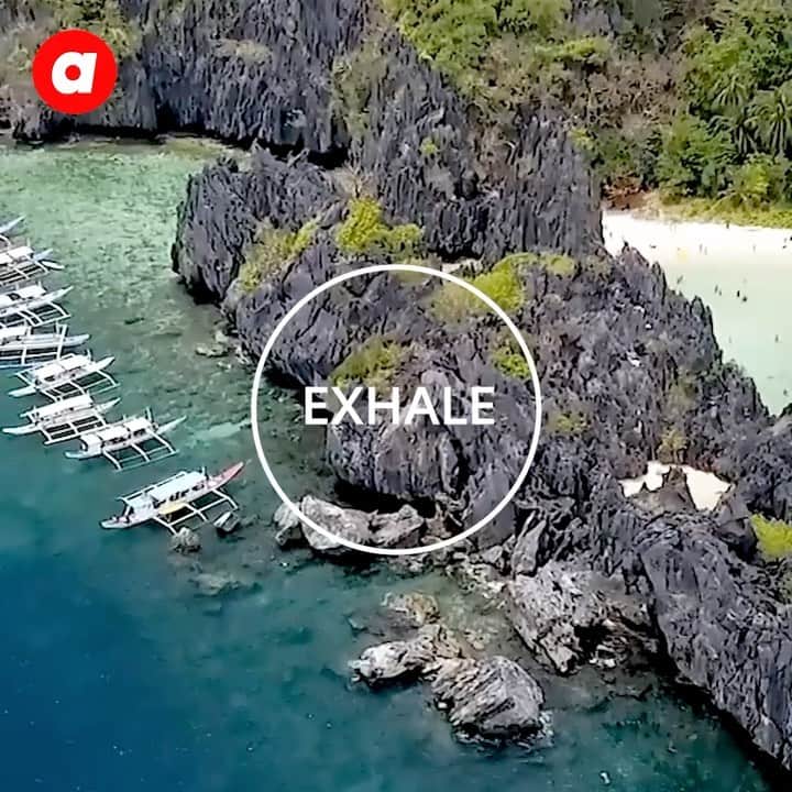 エアアジアのインスタグラム：「Like you, we also miss seeing and experiencing the crystal clear waters and white sand beaches of some our favorite destinations.  For now, let’s take a step back for a while, breathe, and just enjoy the sound of the waves. ❤️🌊  #airasiaForEveryone」