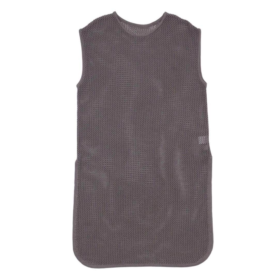 moca さんのインスタグラム写真 - (moca Instagram)「. RE ITEM . 10008435 mesh summer knit op 3600yen+tax light green/ivory/charcoal gray . #selectmoca」2月27日 17時39分 - selectmoca