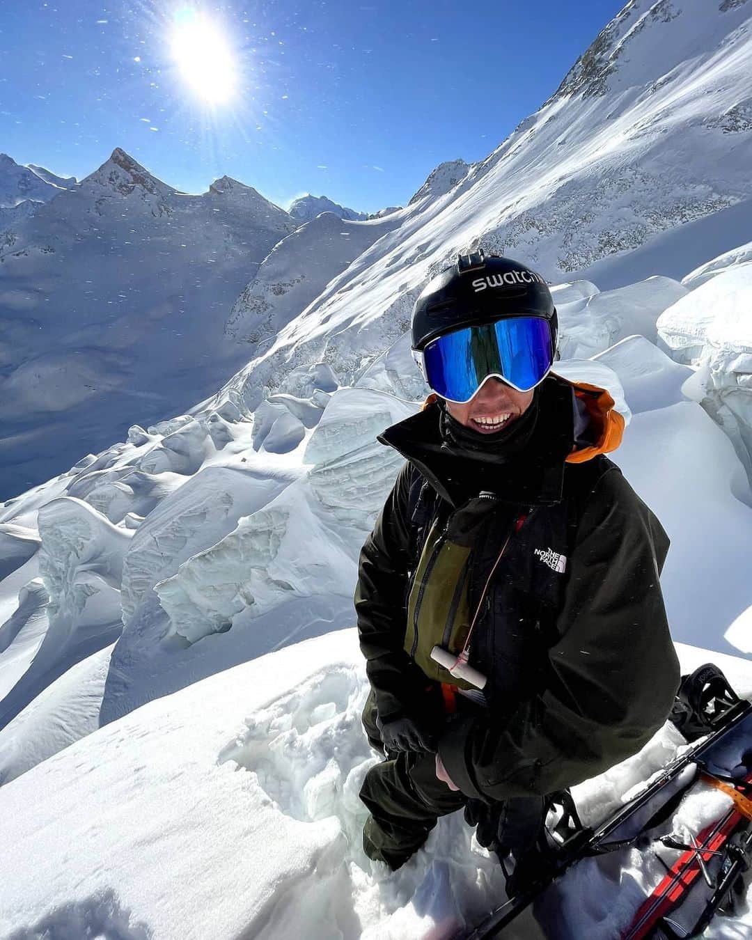 Swatchのインスタグラム：「Never stop exploring! @samanthamatten takes #BigBold to new dimensions!  #TimeIsWhatYouMakeOfIt」