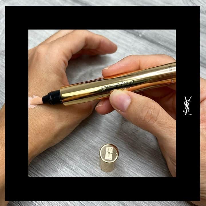 Yves Saint Laurent Beautyさんのインスタグラム写真 - (Yves Saint Laurent BeautyInstagram)「The sheer highlighting power of TOUCHE ECLAT RADIANT TOUCH knows no gender.  Here's a tip: colour match your shade on the back of your hand, choose a little lighter for the high points of your face, a little darker, for a subtle contour and and a shade that's spot on to conceal. @marleahmakeup #yslbeauty #toucheeclat #regrams」2月27日 17時59分 - yslbeauty
