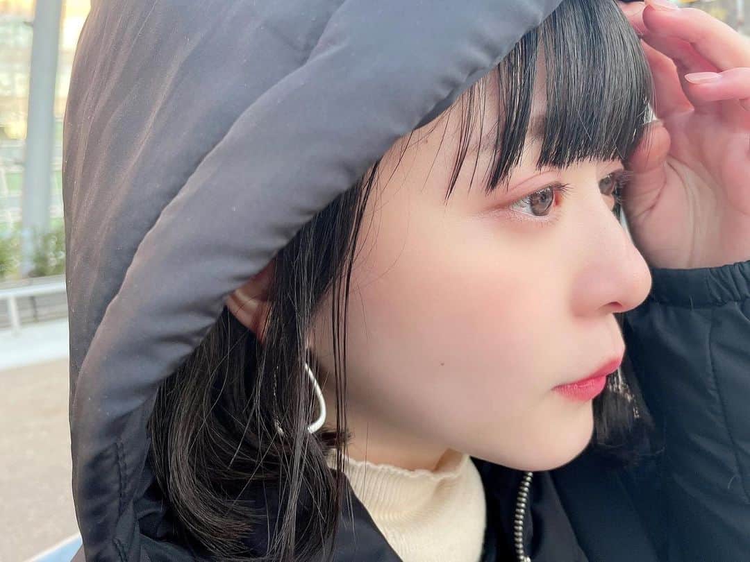 稲岡志織のインスタグラム：「よこがお」