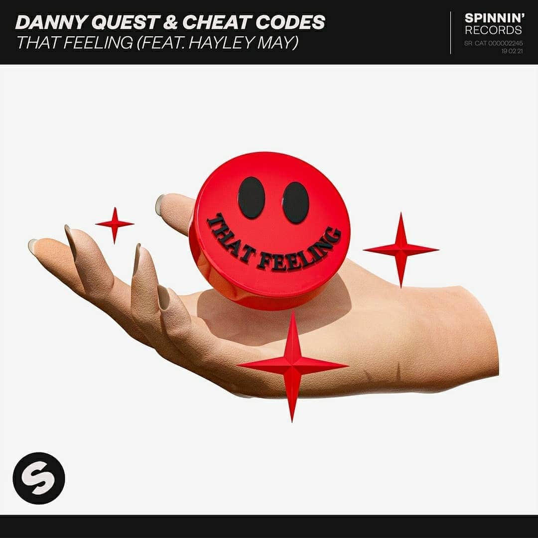 Spinnin' Recordsさんのインスタグラム写真 - (Spinnin' RecordsInstagram)「A collab between @danny.quest and @cheatcodes never disappoints 🔥 For the third time they delivered a feel-good tune! 'That Feeling (feat. @hayleymaymusic)' is out now. Link in bio to stream 💃」2月27日 18時21分 - spinninrecords