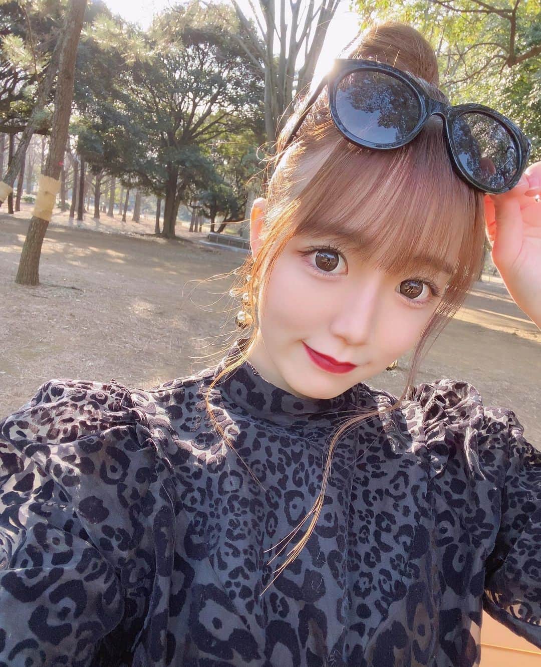 虹川葵のインスタグラム：「・ 最近は毎日天気良いから嬉しいね🌞」