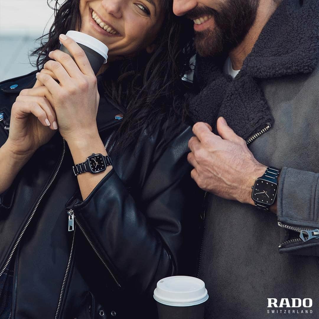 ラドーのインスタグラム：「Time and diamonds are precious, see them collide with the True Square. #RadoTrueSquare #Feelit」