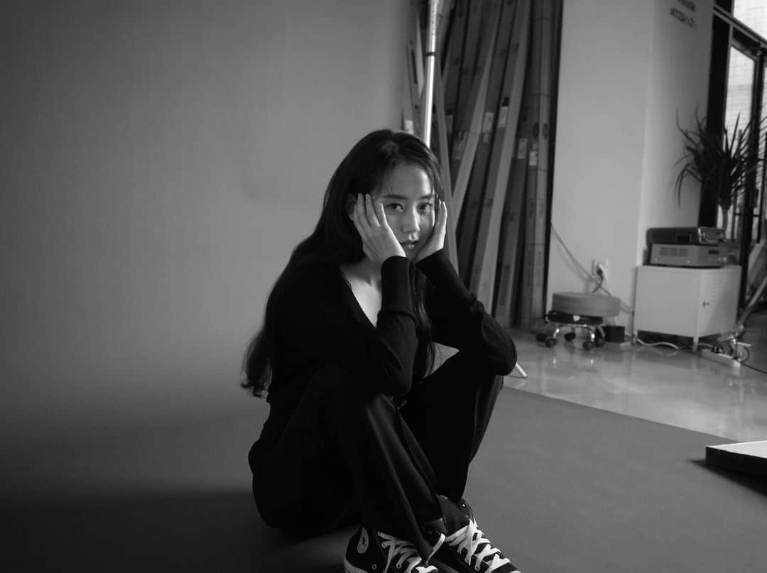 ガユンのインスタグラム：「긴 머리」