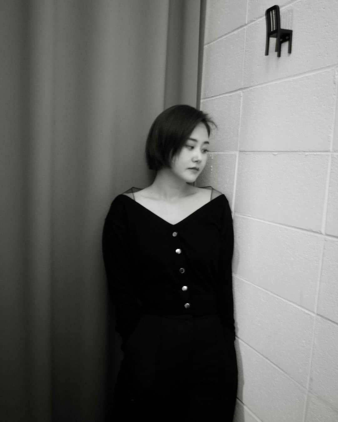 ガユンのインスタグラム：「짧은 머리」