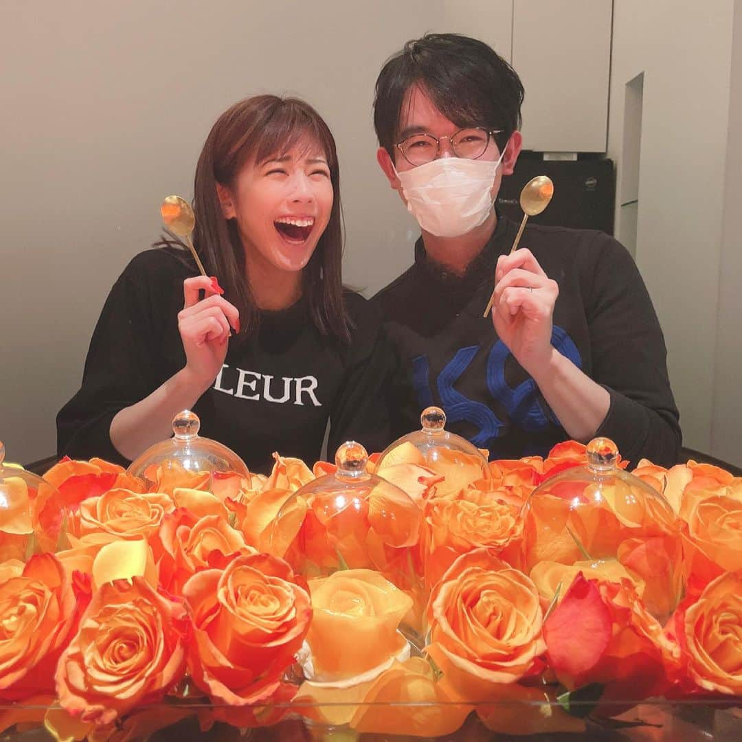 桜花りなさんのインスタグラム写真 - (桜花りなInstagram)「久々にdinner🍽💕 素敵な方々とご飯できました! 楽しい時間を過ごせて幸せ🥰🤟 ありがとうございました😘!!」2月27日 20時09分 - xxyuricornxx