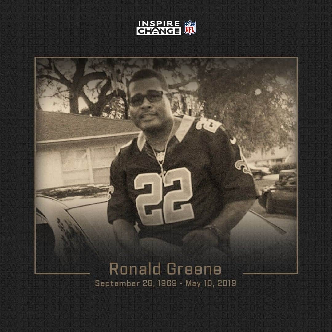 NFLさんのインスタグラム写真 - (NFLInstagram)「Say His Name: Ronald Greene  Ronald is one of the many individuals being honored by players and coaches this season through the NFL’s helmet decal program. #SayTheirStories #InspireChange」2月28日 6時00分 - nfl