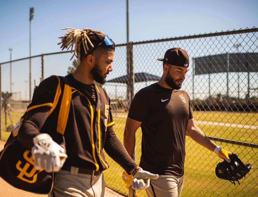 エリック・ホズマーのインスタグラム：「We ready! @fernando_tatis21」