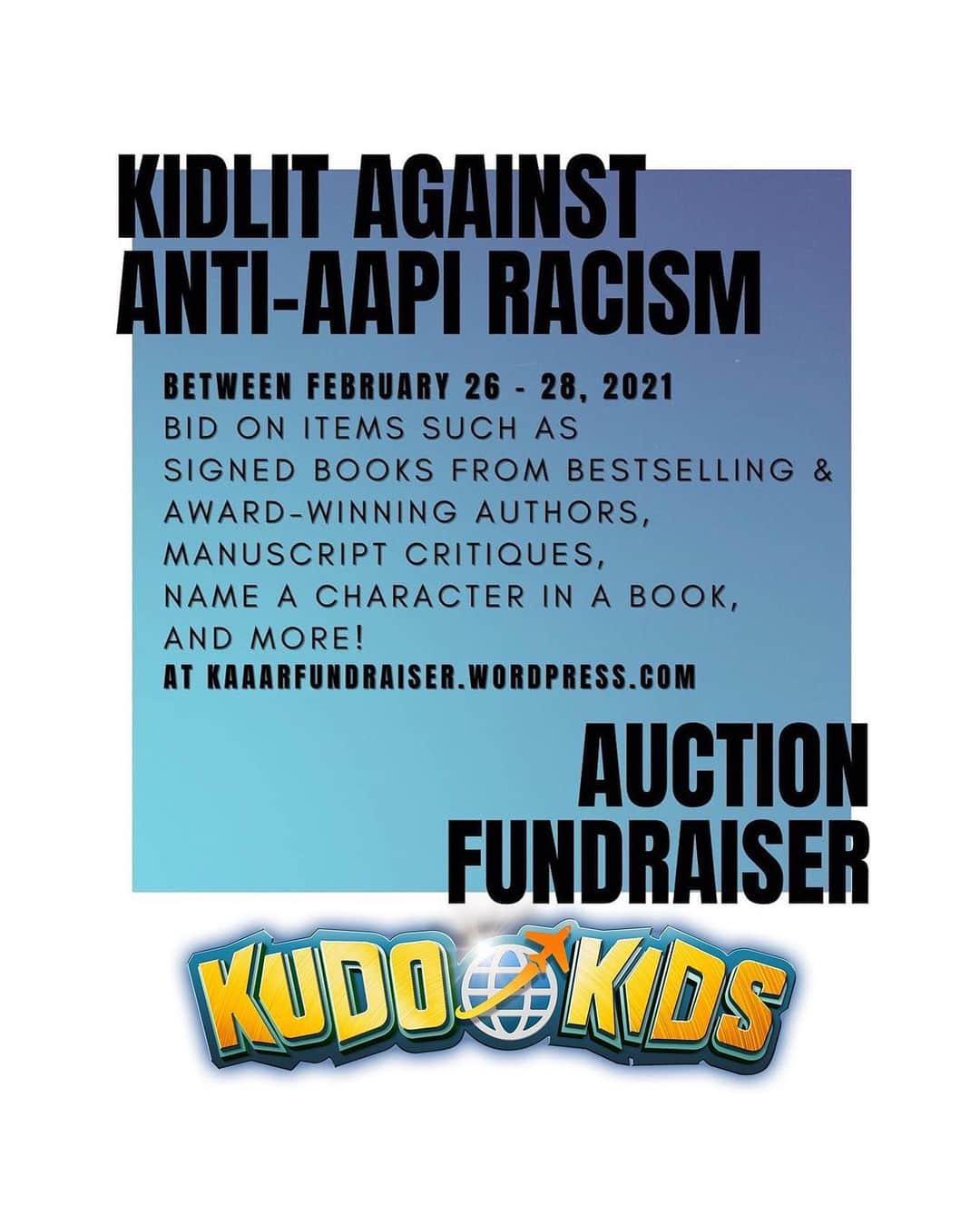 アレックス・シブタニのインスタグラム：「We are proud to support this auction to help fight anti-AAPI racism. You can bid on two signed copies of our first book, “Kudo Kids: The Mystery of the Masked Medalist”! Bidding is open until tomorrow @ 11:59 PM EST.   This auction is LIVE NOW! You can bid on over 400+ items such as signed books, critiques, calls w/ editors/agents, name a character & more! All proceeds to STOP AAPI HATE & HATE IS A VIRUS.  @asian_authors #StopAsianHate #KAA #KudoKids wordpress.com/2021/02/26/415…」
