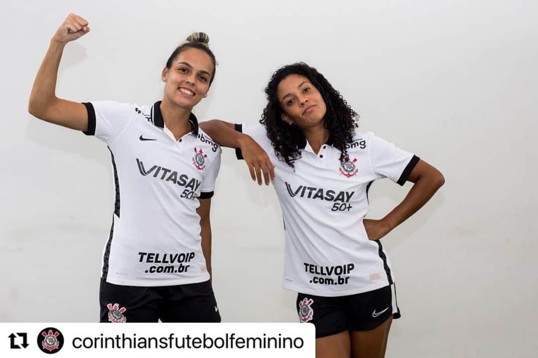 コリンチャンスさんのインスタグラム写真 - (コリンチャンスInstagram)「#Repost @corinthiansfutebolfeminino ・・・ Tem novidade na nossa camisa!  A Vitasay 50+ (@vitasay50mais) será nossa patrocinadora master na Copa Libertadores Feminina. O produto faz parte da linha de suplementos alimentares da Hypera Pharma. A linha inclui Vitasay50+ Mulher A-Z, focado na saúde da mulher.   Sejam bem-vindos! #Vitasay #Vitasay50mais」2月28日 7時01分 - corinthians