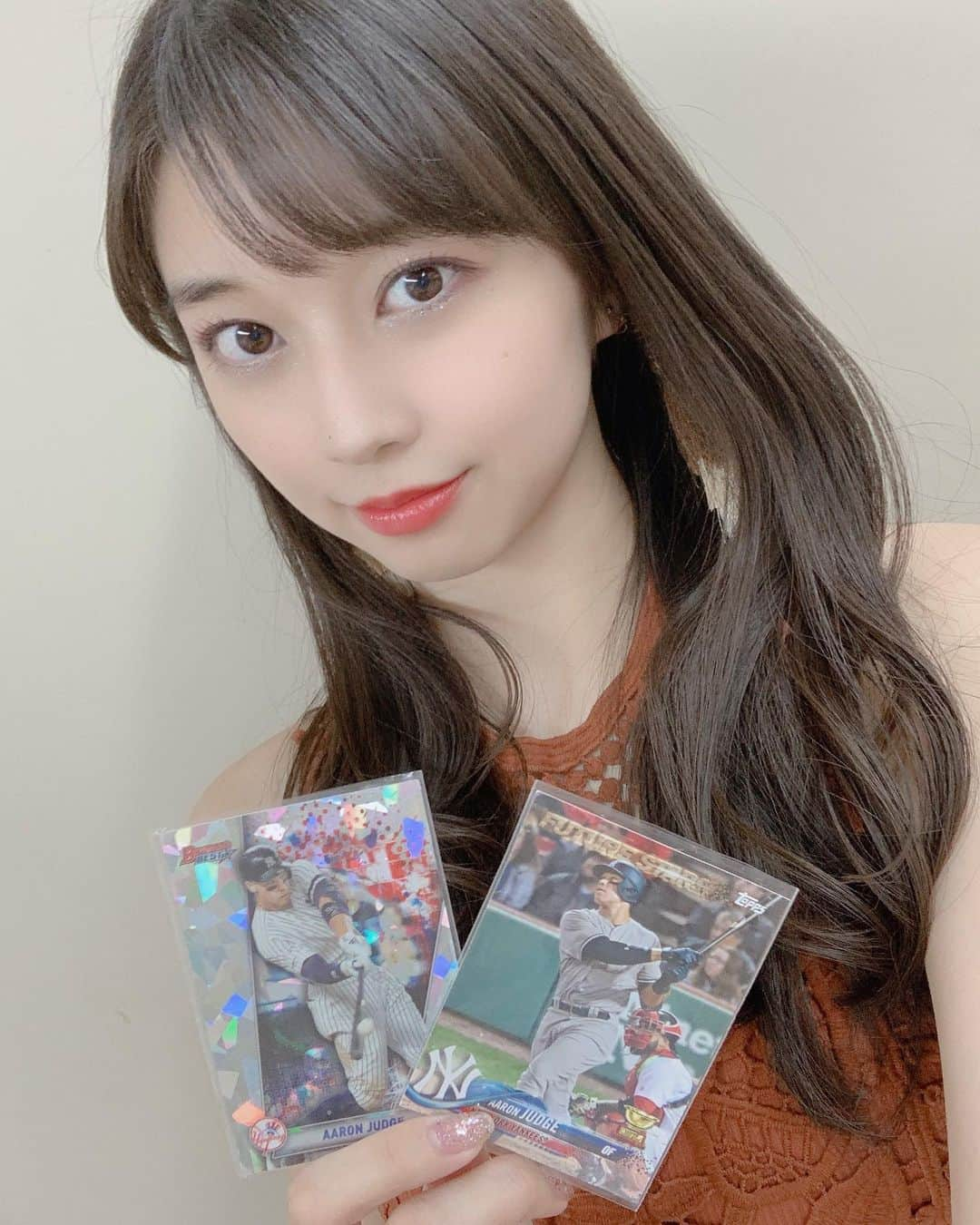 牧野真莉愛さんのインスタグラム写真 - (牧野真莉愛Instagram)「♡ ♡ ✨🎵Hello! Project 2021 Winter 〜STEP BY STEP〜🎵✨ 2021.2.27🐰香川公演 とってもありがとうございました💗💗💗 🎀 ❤️AARON JUDGE❤️＆💕今日のまりあ🐰💕 ♡ ♡  #AaronJudge ❤️ #NewYorkYankees #MLB #HelloProject #モーニング娘21 #morningmusume21 #牧野真莉愛」2月27日 22時29分 - maria_makino.official