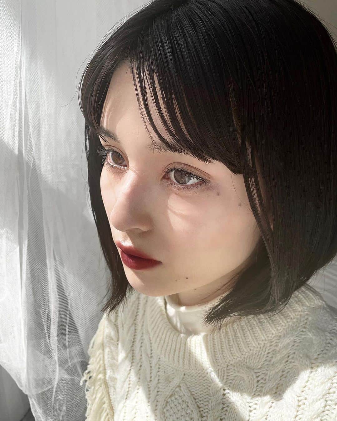 乃愛さんのインスタグラム写真 - (乃愛Instagram)「前髪がすこし伸びてきました🍲」2月27日 22時42分 - _0w022