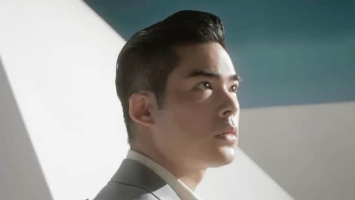 Christoffer Chengのインスタグラム：「Even when the world falls apart, never stop looking for love 💙 Once again thank you @hashtag_legend for this amazing opportunity for me to be featured alongside @cceciliayeung , and the wonderful team to create such a beautiful shoot!! @montblanc」