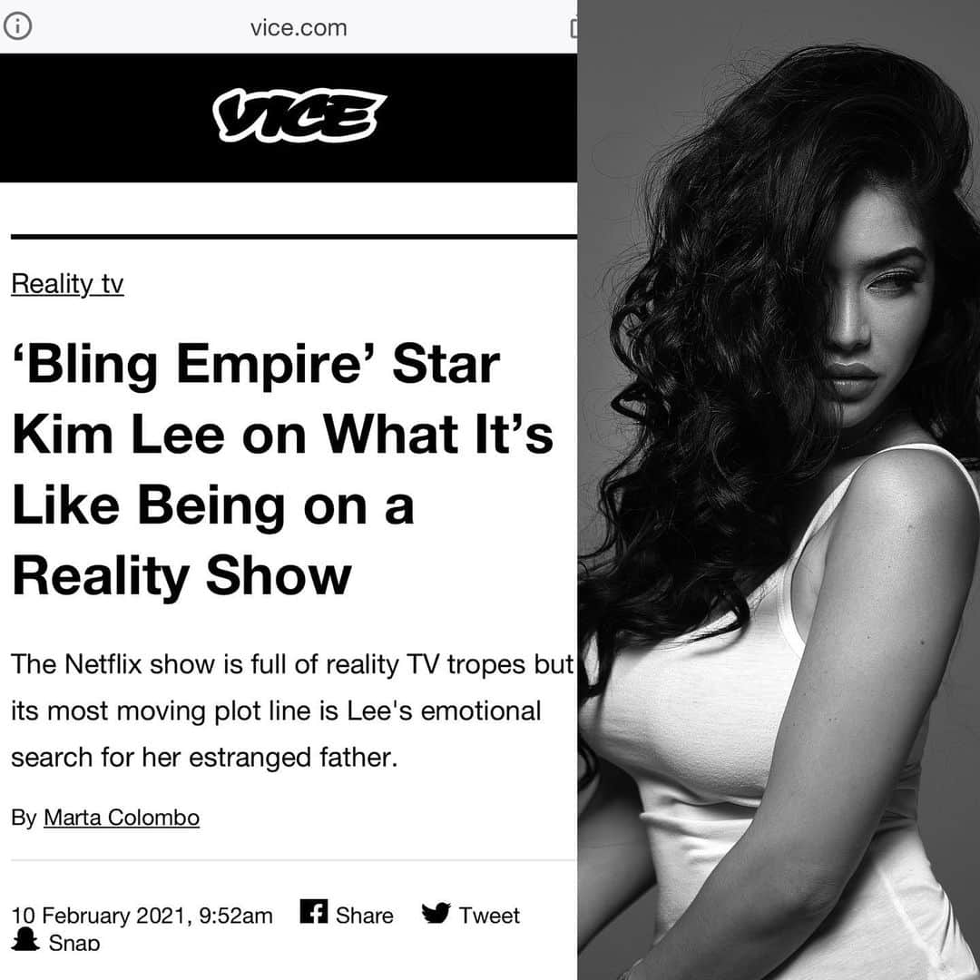 キム・リーのインスタグラム：「Deep convos with @vice @viceasia Thank you. Swipe for a quick read ➡️ Writer : Marta Colombo  #KimLee #Music #DJ #blingempire #netflix #Vice」
