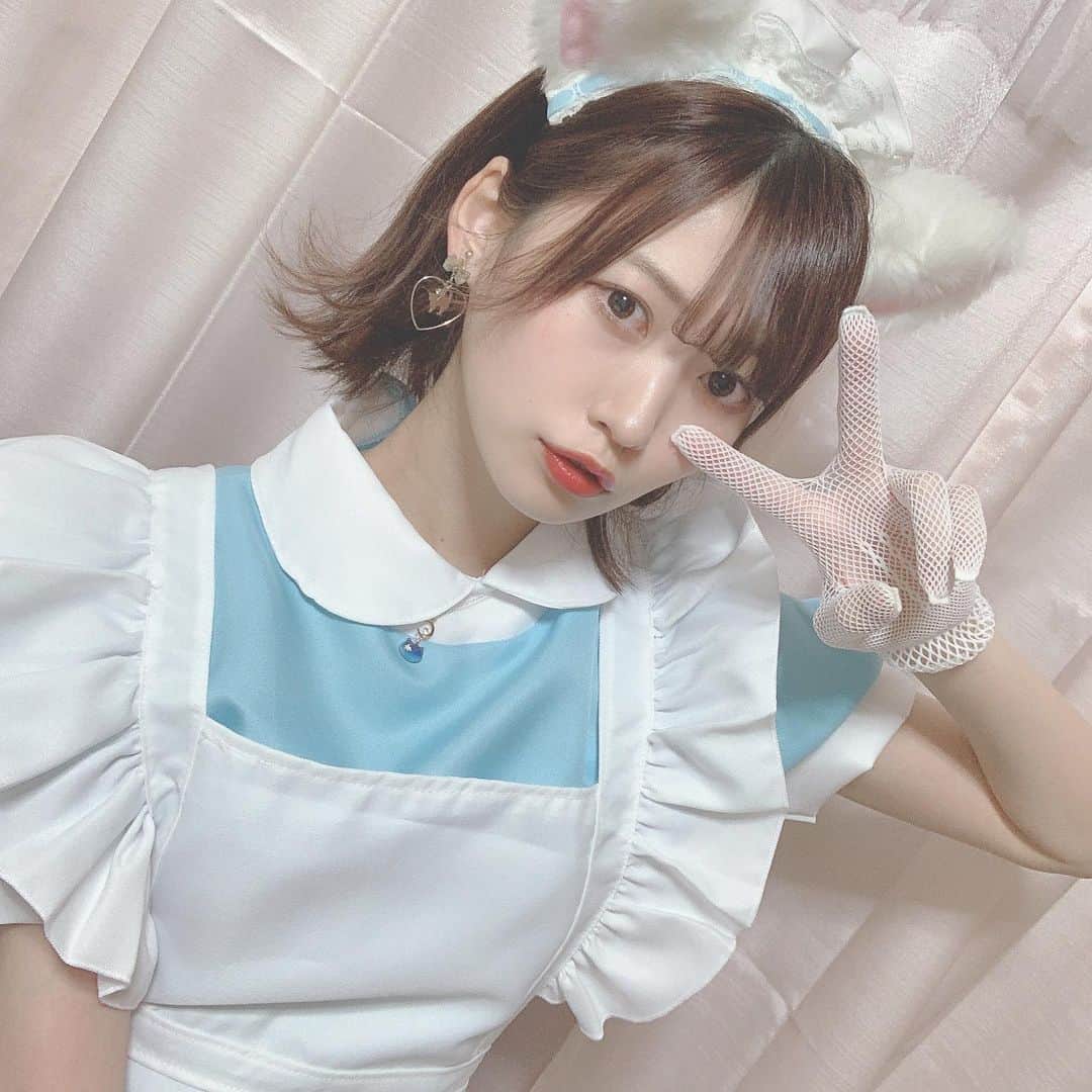 空野青空のインスタグラム：「お久しぶりのインスタやさん更新～～～ #猫の日 のコスプレ画像を置いておきます^.灬.^❤︎*。  おやすみにゃそ～🐈  #あおねコス #猫耳 #ねこみみ #コスプレ #cosplay #cosplaygirl #創作コスプレ #空野青空 #あおにゃん #でんぱ組 #ARCANAPROJECT #ねこの日 #にゃんにゃんにゃんの日 #外ハネボブ #ボブアレンジ」