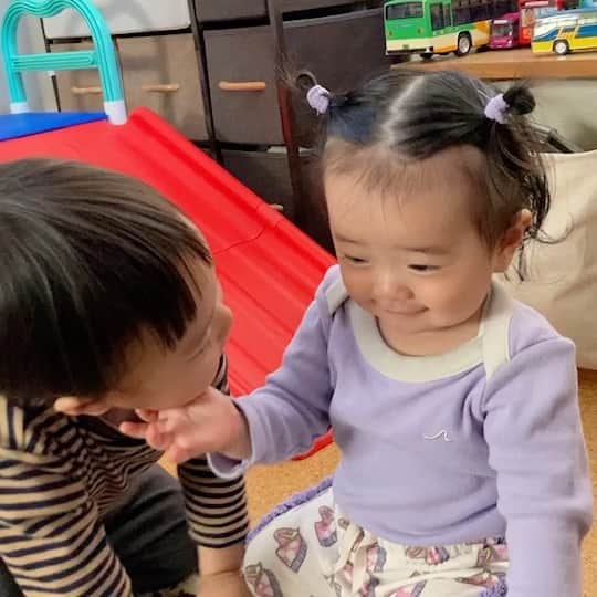 のインスタグラム：「やっとレイコさんとジョー君と会えた🤩💕コレは？星人でやきもちをやくジョー君たまらぁーん😍😍😍声までカワイイ🤤💕 プレゼントありがとうございます🙏🏻✨」