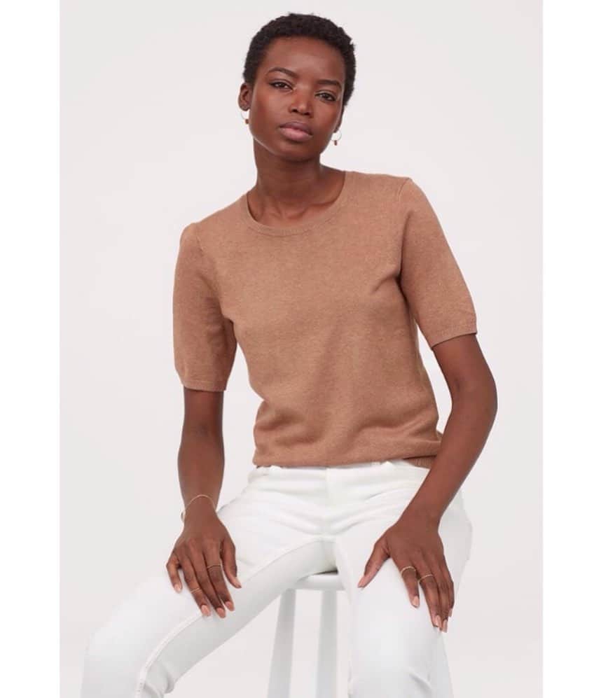 マリア・ボルゴのインスタグラム：「Unpublished 🤎  •Foto não publicada #hm」