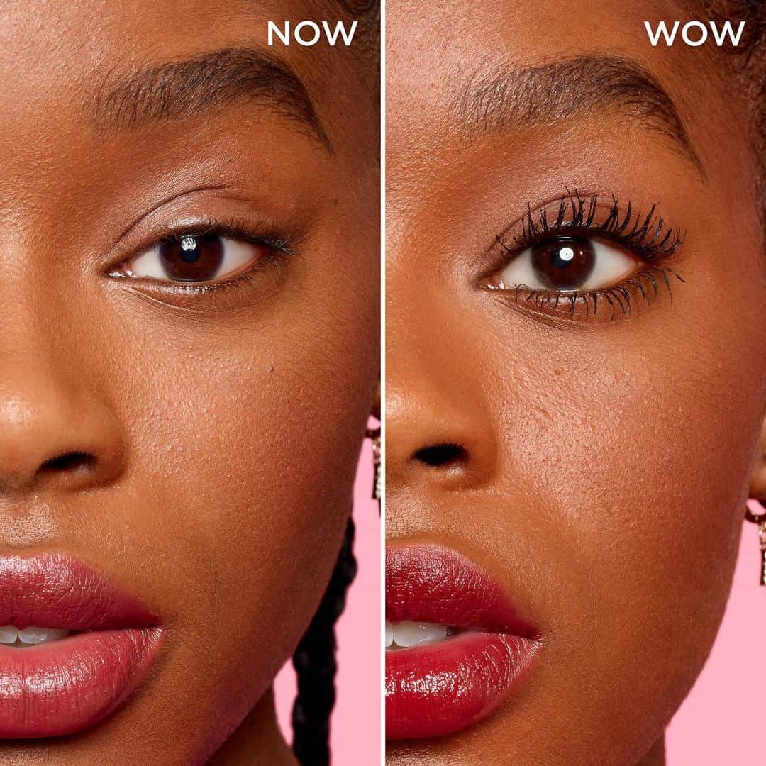 Benefit Cosmeticsのインスタグラム：「Supercharged length & lift comin’ right UP! 🧲 No falsies here, just the real results of They're Real! Magnet Extreme Lengthening Mascara! #benefit」