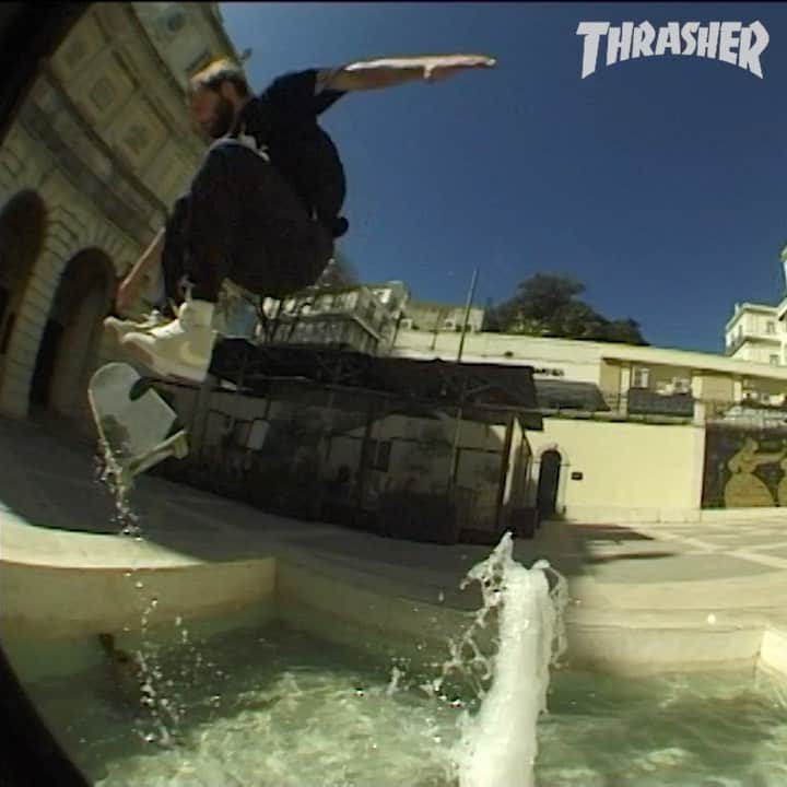 スラッシャーのインスタグラム：「🗣 @giorgi_armani PRO Part for @skatemental Playing now on all Thrasher channels 🚨」