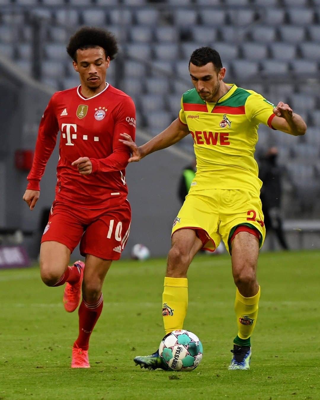 のインスタグラム：「💬 "Heute haben wir den Unterschied zu einem großen Team gesehen: Die Bayern haben ihre Chancen genutzt." - @ellyes_skhiri.   Kopf hoch, Jungs! Guter Fight und mit ein bisschen Glück wäre der ein oder andere Schuss drin gewesen. 🔴⚪  ___ Die Stimmen nach #FCBKOE werden zugestellt durch @ups. #effzeh」