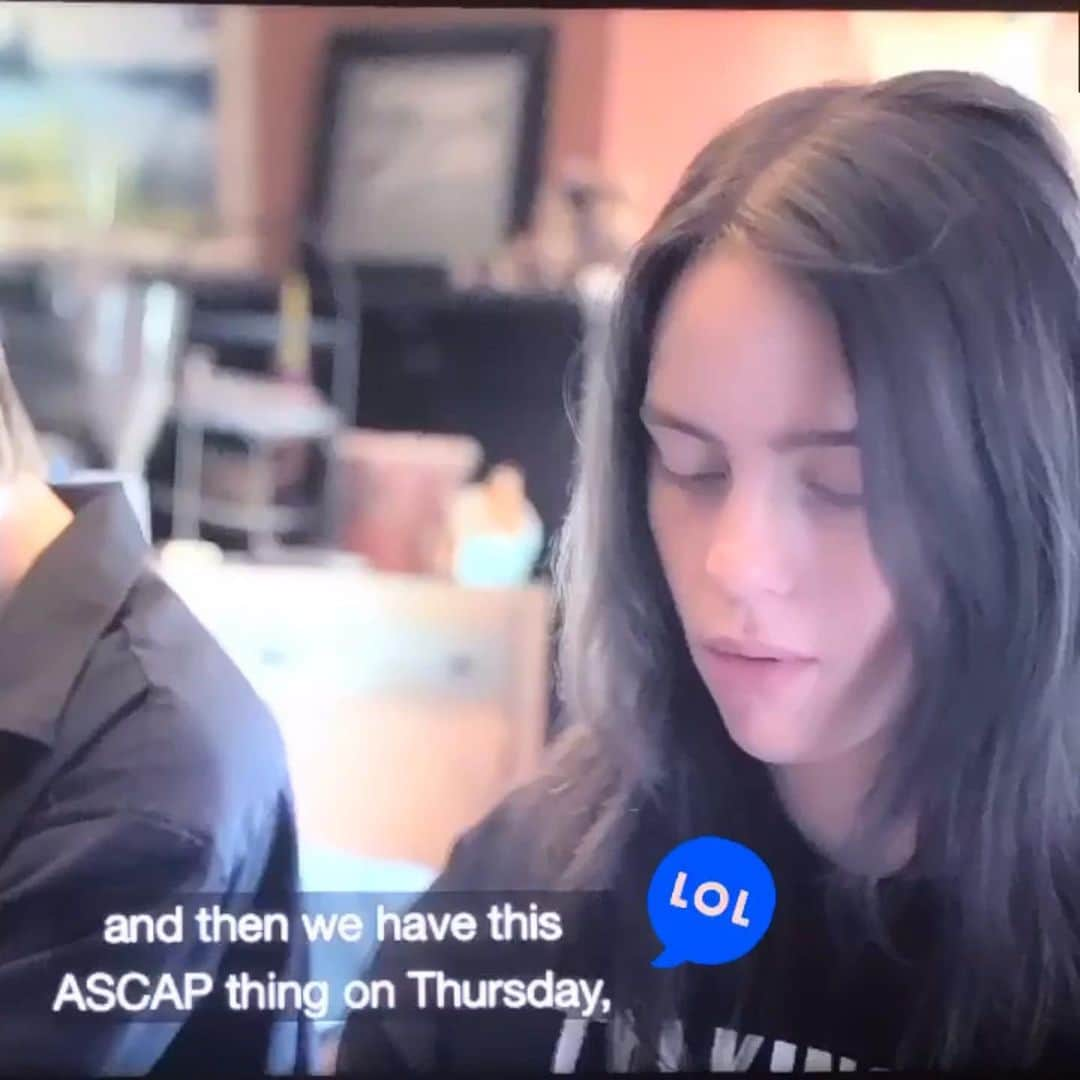 ASCAPさんのインスタグラム写真 - (ASCAPInstagram)「Wow. Everyone should go watch @billieeilish’s doc #TheWorldsALittleBlurry on @appletv+. Incredible behind the scenes look of Billie & @finneas creative process and ASCAP gets name dropped at the 01:25:15 mark. Swipe to see what fit she wore to the 2019 #ASCAPAwards.」2月28日 3時43分 - ascap